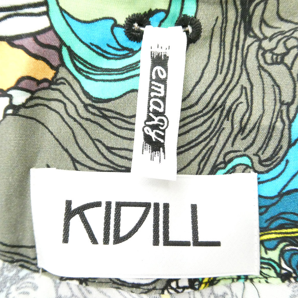 KIDILL キディル 24SS KL812 ×EMARY エマリー DRESS COLLABORATION BUDDAH ドレスコラボレーション ブッダ ワンピース グリーン系【中古】