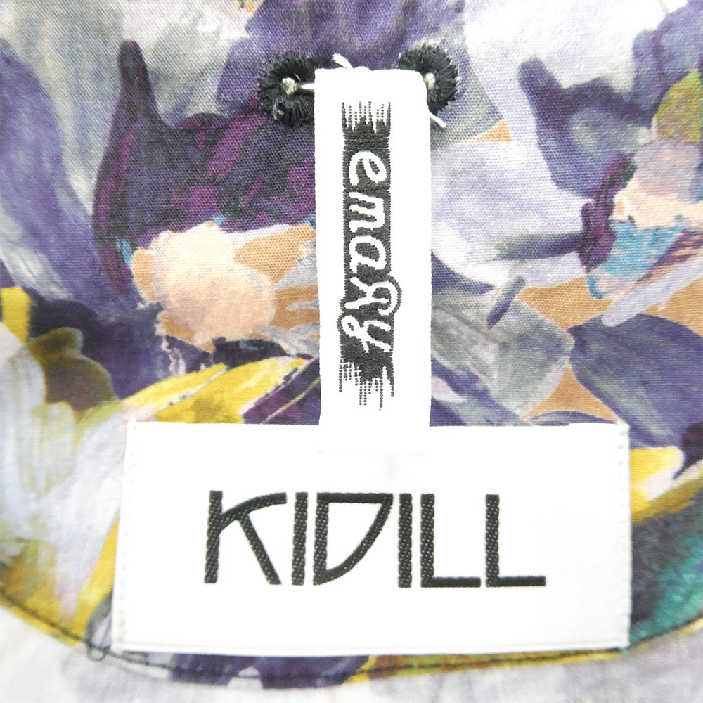KIDILL キディル 24SS KL814 DRESS COLLABORATION WITH EMARY DEVEAUX FLOWER 総柄 ドレス ワンピース パープル系【中古】