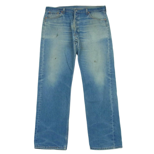 Levi's リーバイス 90s 98年 USA製 501 ボタン裏刻印653 レギュラー デニム パンツ インディゴブルー系 W38 L34【中古】