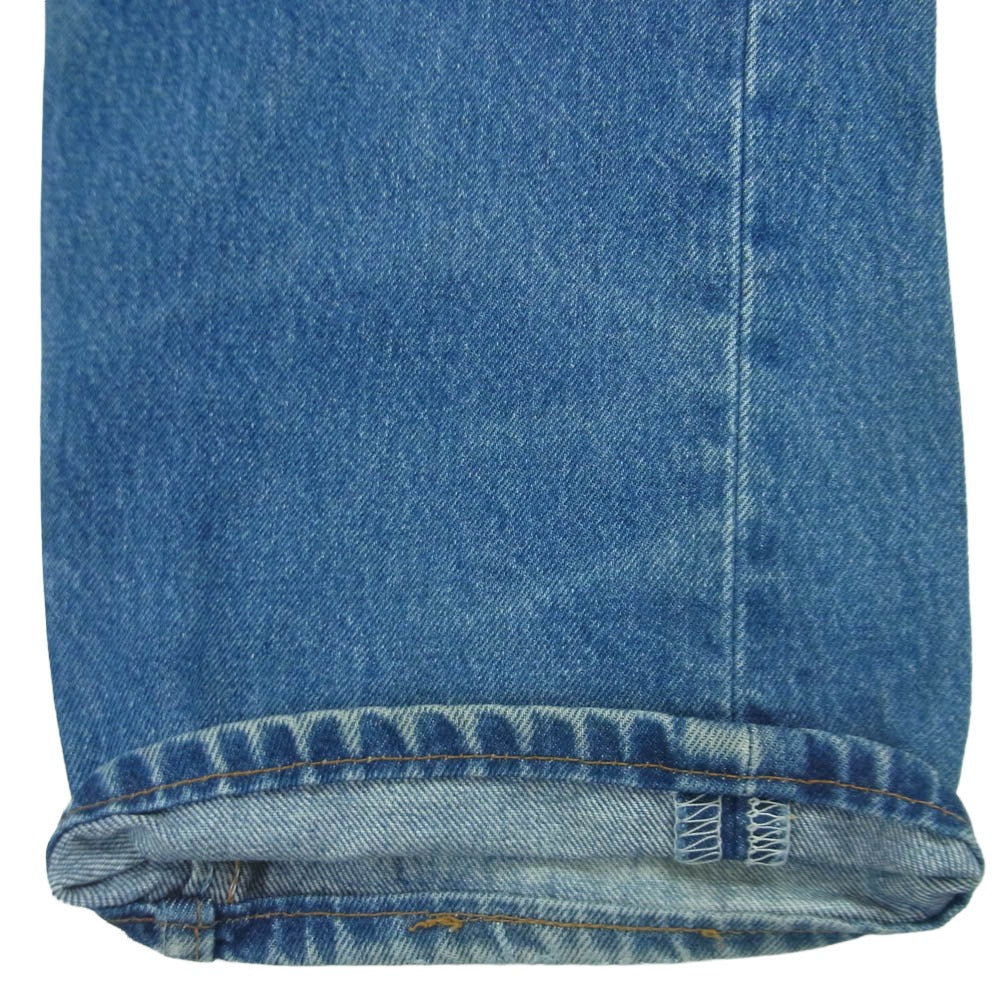Levi's リーバイス 90s 98年 USA製 501 ボタン裏刻印653 レギュラー デニム パンツ インディゴブルー系 W38 L34【中古】