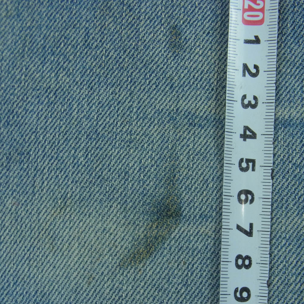 Levi's リーバイス 90s 98年 USA製 501 ボタン裏刻印653 レギュラー デニム パンツ インディゴブルー系 W38 L34【中古】