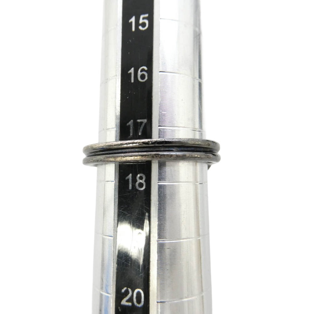 PUERTA DEL SOL プエルタデルソル PDS-R975 ヘラクレスノット 結び シルバー リング ブラック系 約17.5号【中古】 PUERTA DEL SOL プエルタデルソル PDS-R975 ヘラクレスノット 結び