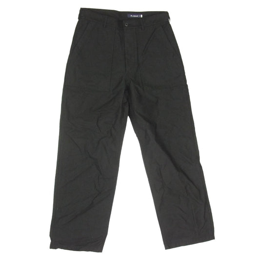 ピーターアルフレッド Fatigue Pants ファティーグパンツ ベイカー パンツ ブラック系 L【美品】【中古】