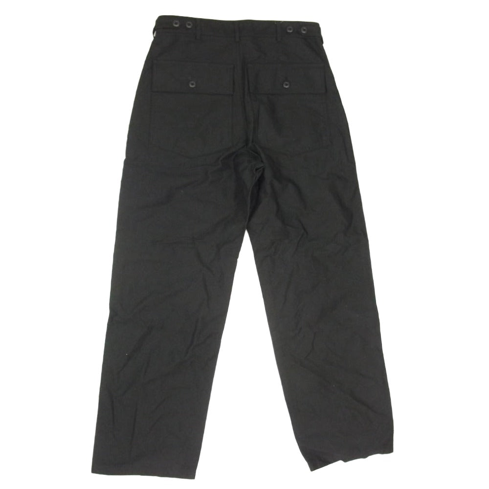 ピーターアルフレッド Fatigue Pants ファティーグパンツ ベイカー パンツ ブラック系 L【美品】【中古】