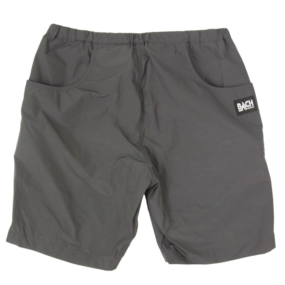 バッハ Roc Shorts ソロテックス ワンポイント ショーツ ショートパンツ グレー系 L【中古】