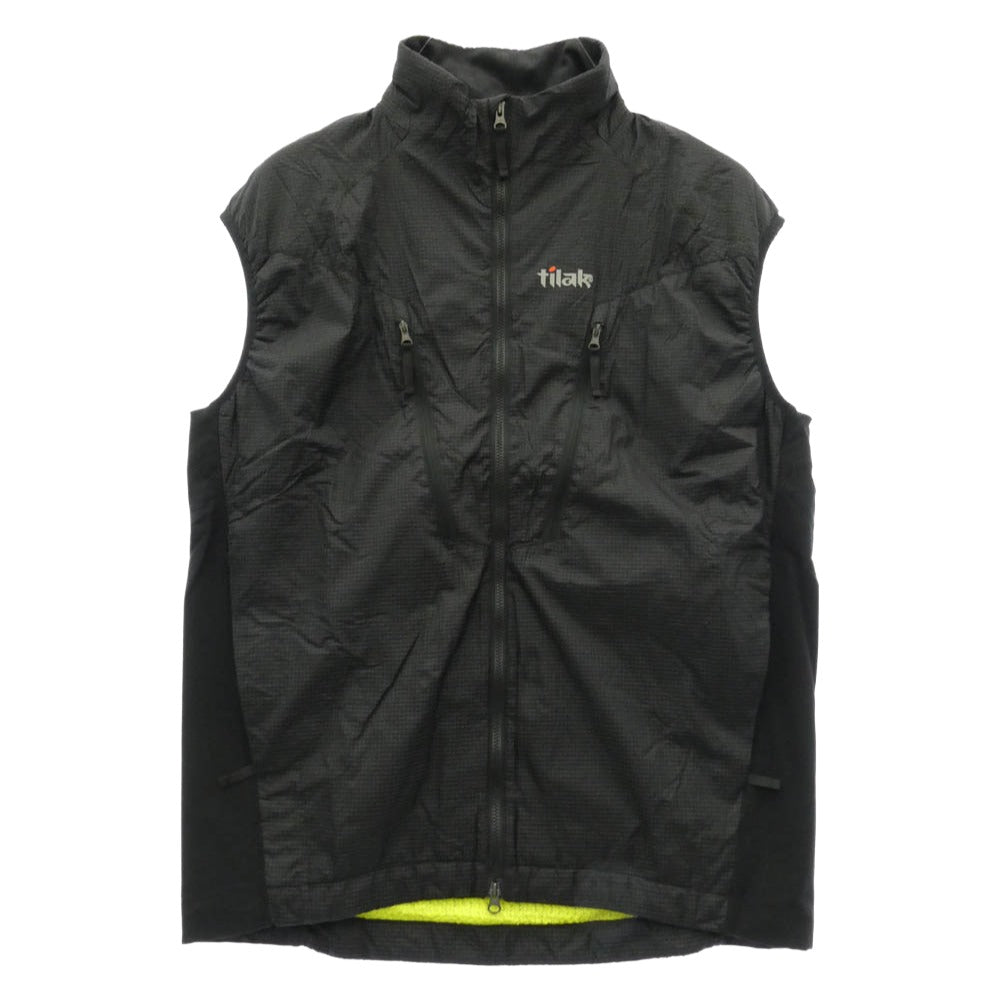 TILAK ティラック Spike Vest スパイク ベスト ブラック系 M【美品】【中古】