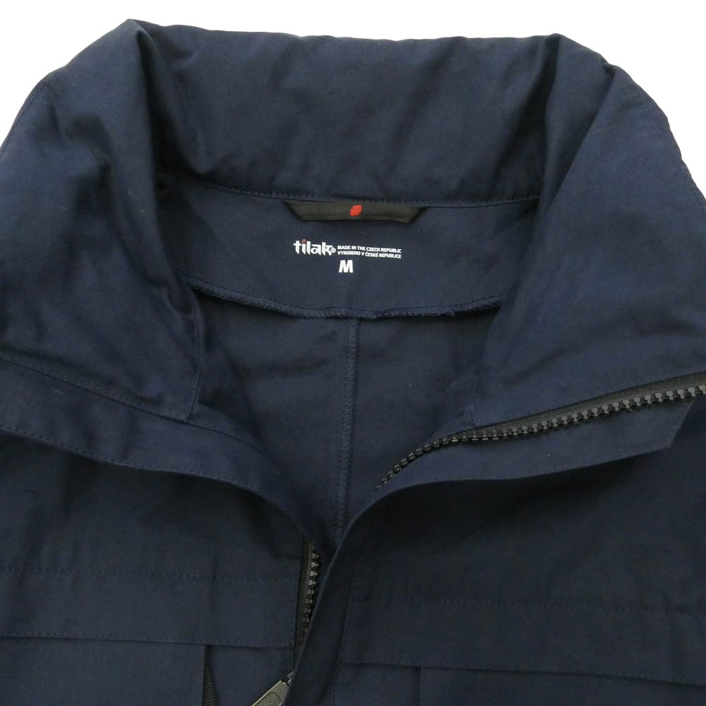 TILAK ティラック POUTNIK ポートニック ARMOR Jacket Ventile アーマージャケットベンタイル ダークネイビー系 M【美品】【中古】