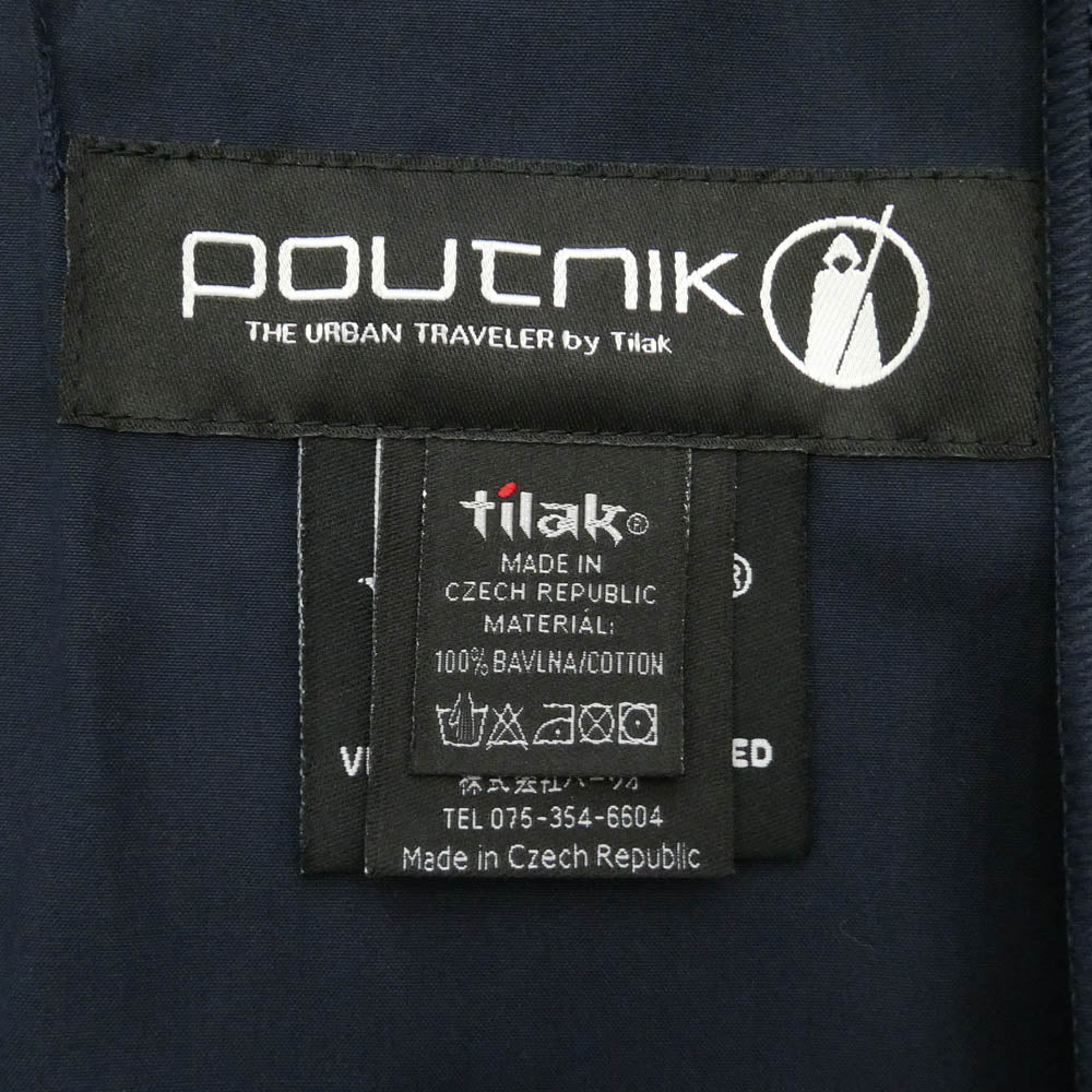 TILAK ティラック POUTNIK ポートニック ARMOR Jacket Ventile アーマージャケットベンタイル ダークネイビー系 M【美品】【中古】