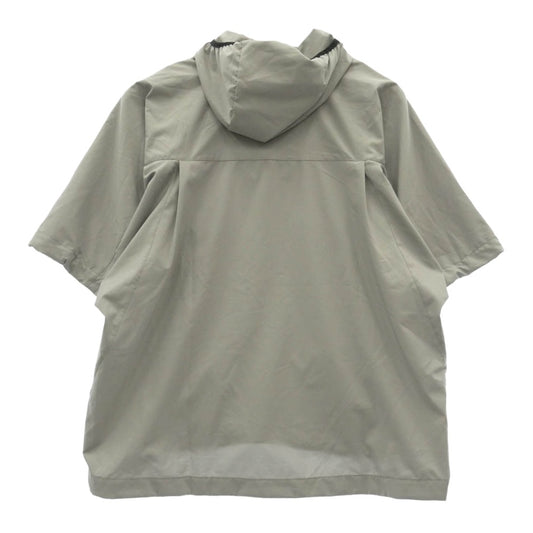 TILAK ティラック Sun Shield Anorak サンシールド アノラック ハーフジップ 半袖 ジャケット パーカー グレー系 M【中古】