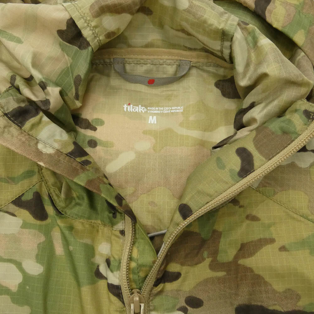 TILAK ティラック TIND MIG Jacket マルチカモ ナイロン リップストップ ジャケット マルチカラー系 M【美品】【中古】