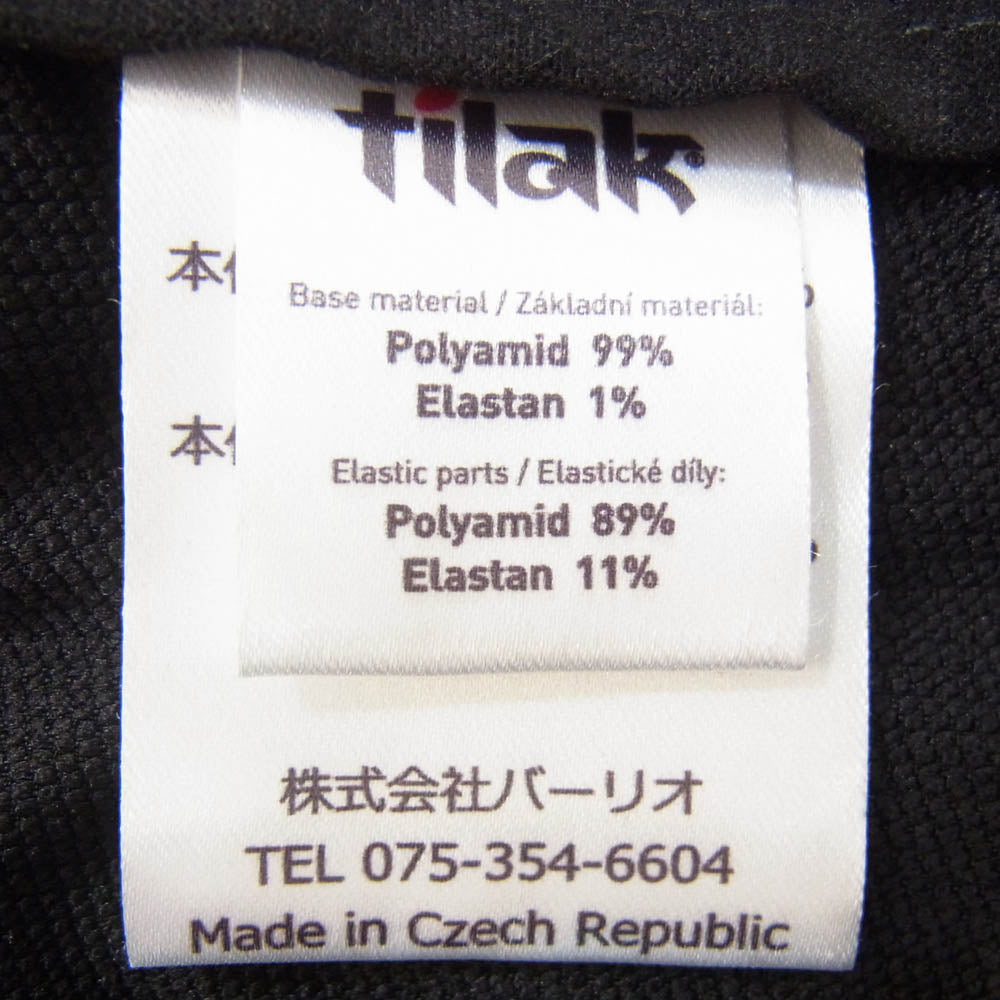 TILAK ティラック OPERATOR MiG PANTS オペレーター ミグ パンツ ブラック系 サイズ表記無【美品】【中古】
