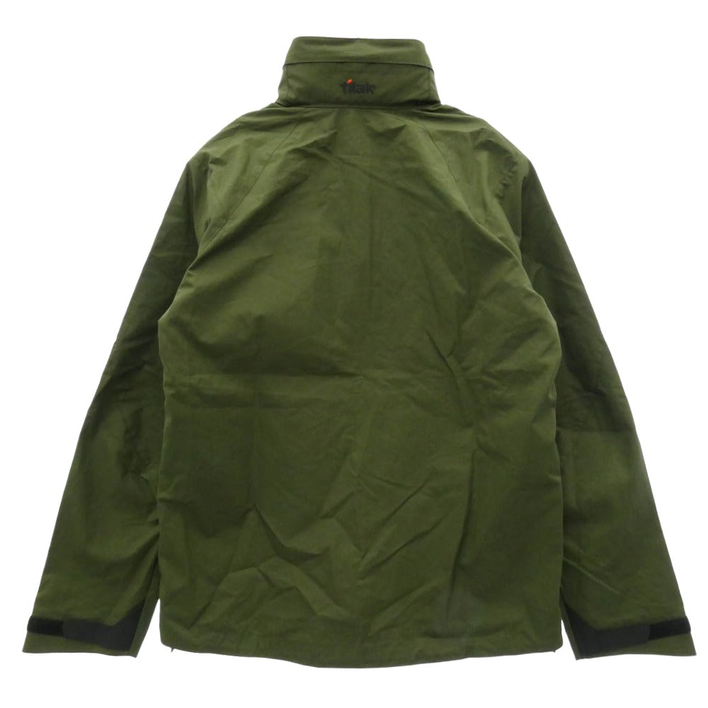 TILAK ティラック Loke Jacket ルケ ジャケット Ventile ベンタイル コットン モスグリーン系 L【美品】【中古】 TILAK ティラック Loke Jacket ルケ ジャケット Ventile ベンタイル
