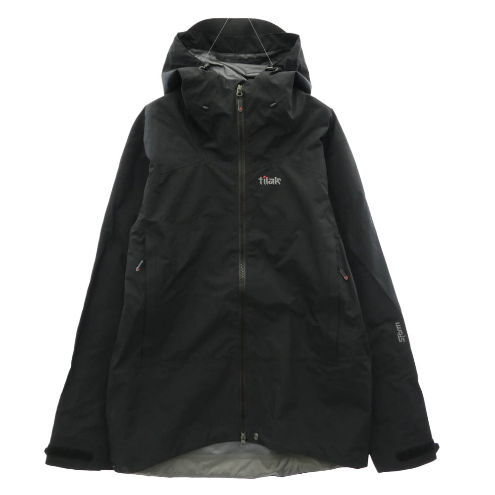 TILAK ティラック Storm Jacket ストーム ジャケット GORE-TEX 3レイヤー ジャケット ブラック系 L【美品】【中古】