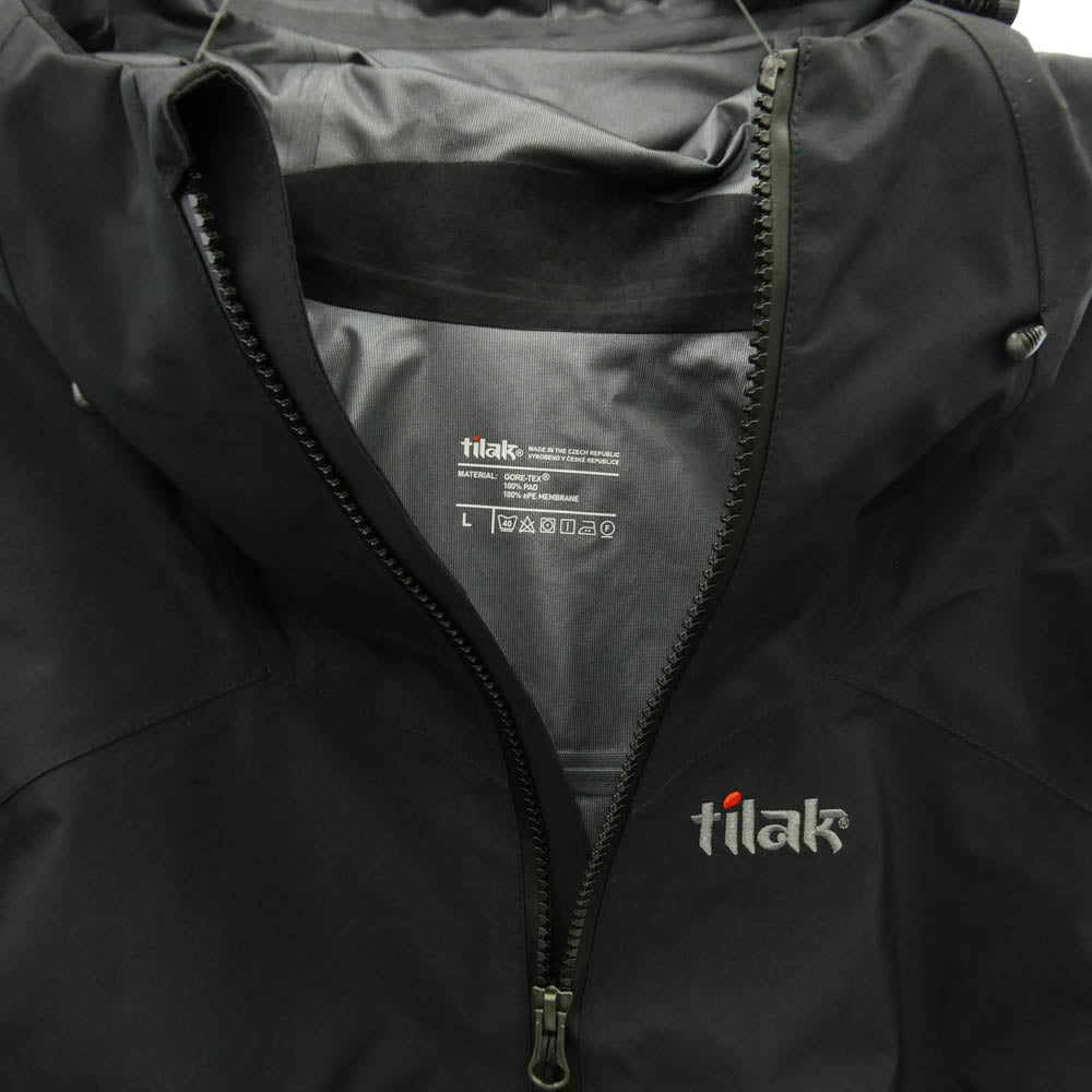 TILAK ティラック Storm Jacket ストーム ジャケット GORE-TEX 3レイヤー ジャケット ブラック系 L【美品】【中古】