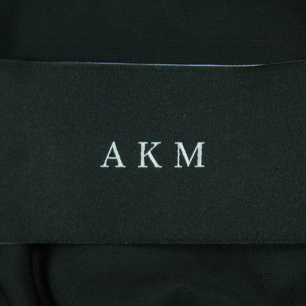 AKM エイケイエム LUXSPO デジカモサイドライン レギンス パンツ 日本製 ブラック系 M【美品】【中古】