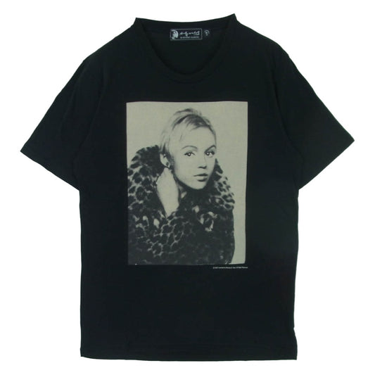 HYSTERIC GLAMOUR ヒステリックグラマー 7CT-0462 ANDY WARHOL アンディウォーホル プリント 半袖 Tシャツ ブラック系 M【中古】
