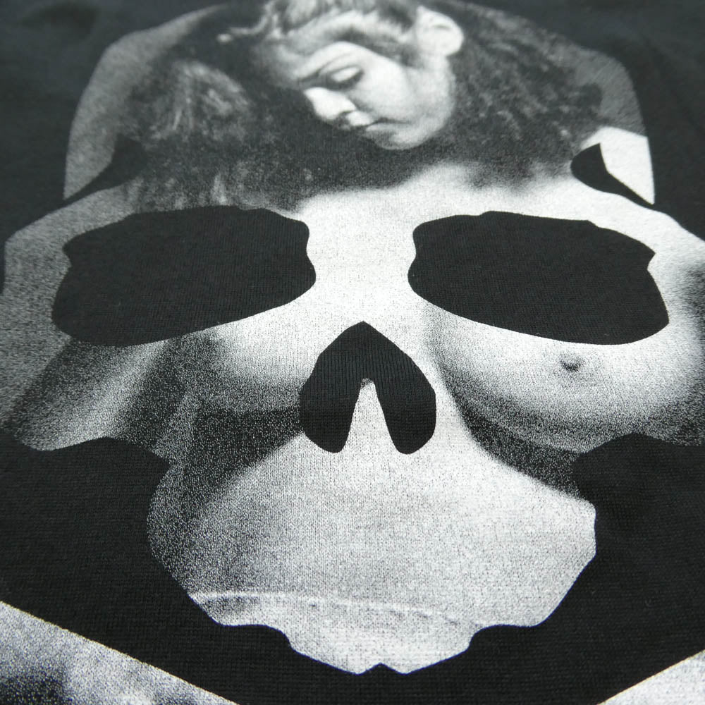 mastermind JAPAN マスターマインドジャパン THEATER8 シアターエイト x Theater8 シアターエイト x MADONNA マドンナ nudes 1979 プリント 半袖 Tシャツ ブラック系 S【中古】