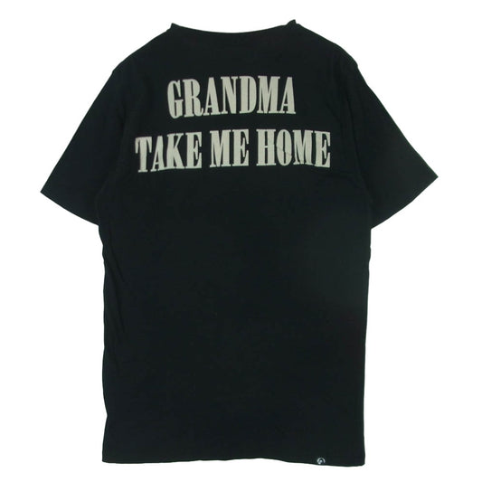 HYSTERIC GLAMOUR ヒステリックグラマー 4CT-4632 KURT COBAIN カートコバーン プリント 半袖 Tシャツ ブラック系 M【中古】