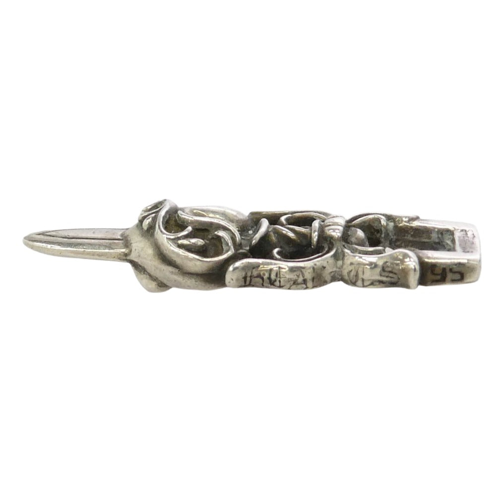 CHROME HEARTS クロムハーツ（原本無） HEART DAGGER ハートダガー ペンダントトップ シルバー系【中古】