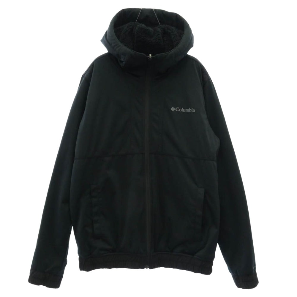 Columbia コロンビア PM3804 RIVER ROCK JACKET リバーロック ジャケット リバーシブル フリース ブラック系 M【中古】