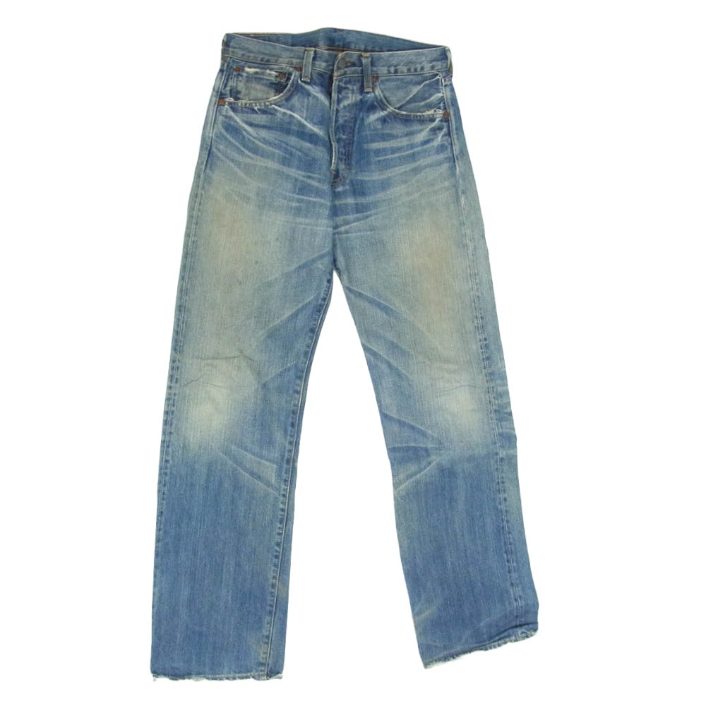 Levi's リーバイス 71501 日本製 501 BIGE 66前期 復刻 デニム パンツ インディゴブルー系 32【中古】