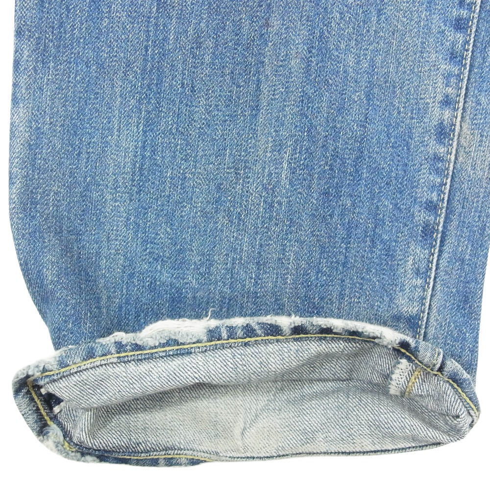 Levi's リーバイス 71501 日本製 501 BIGE 66前期 復刻 デニム パンツ インディゴブルー系 32【中古】