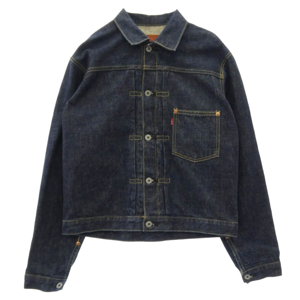 Levi's リーバイス 97年製 71506 506XX 1stタイプ 復刻 BIGE ビッグE デニム トラッカー ジャケット インディゴブルー系 40【中古】