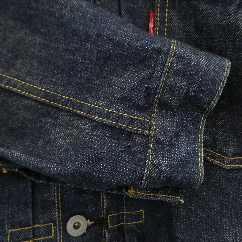 Levi's リーバイス 97年製 71506 506XX 1stタイプ 復刻 BIGE ビッグE デニム トラッカー ジャケット インディゴブルー系 40【中古】