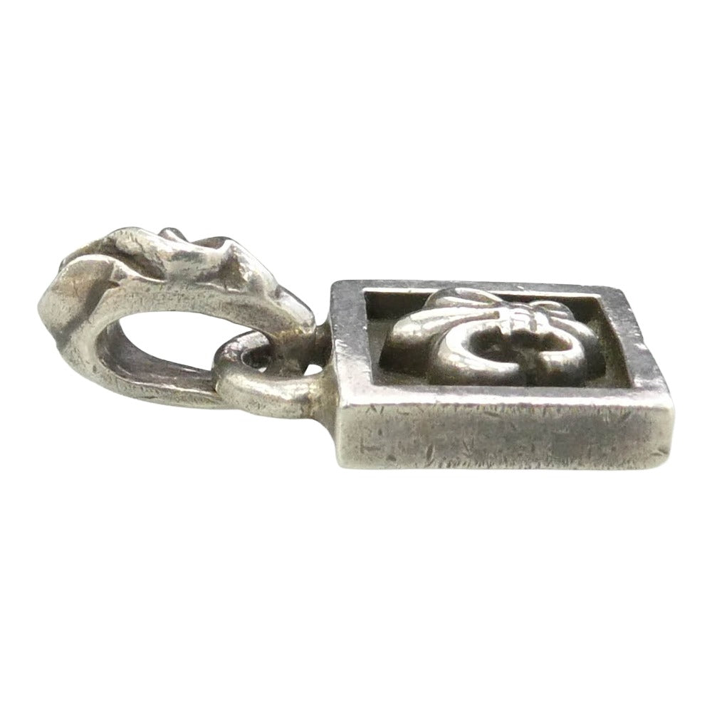 CHROME HEARTS クロムハーツ（原本無） FRAMED BS FLUER フレームド BSフレア チャーム ペンダントトップ シルバー系【中古】