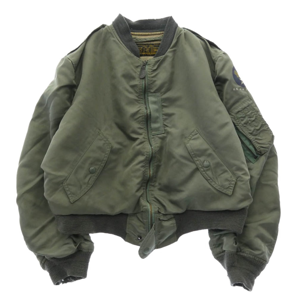 ブレンツ JACKET FLYING MAN’S LIGHT ZONE TYPE L-２Bフライト ジャケット カーキ系 M【中古】