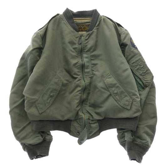 ブレンツ JACKET FLYING MAN’S LIGHT ZONE TYPE L-２Bフライト ジャケット カーキ系 M【中古】