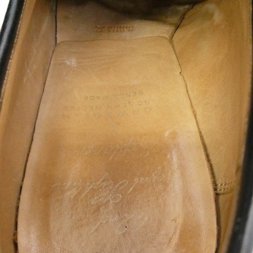 フォーティーセカンドロイヤルハイランド CHN7201E-01 Plain toe derby ノルウェージャンハンドソーンウェルテッド製法 プレーントゥ ダービーシューズ ブラック系 サイズ表記なし【中古】