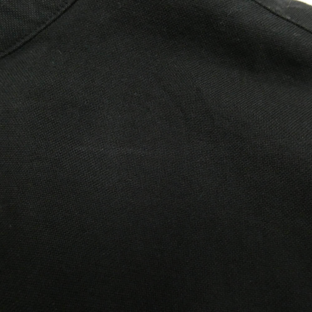 GRAPHPAPER グラフペーパー 26SS GM261-50022B Oxford L/S Oversized Band Collar Shirt オックスフォード オーバーサイズ バンドカラー 長袖 シャツ ブラック系 0/S【美品】【中古】