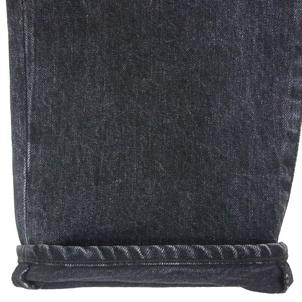 Sacai サカイ 23SS 23-06510 Straight Denim Pants ベルテッド ストレート デニムパンツ ジーンズ ブラックデニム ブラック系 3【中古】