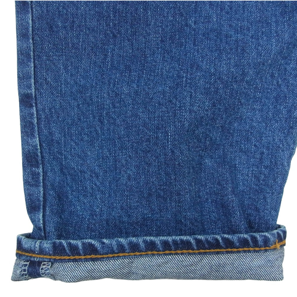 Sacai サカイ 23SS 23-06510 Straight Denim Pants ベルテッド ストレート デニムパンツ ジーンズ インディゴデニム インディゴブルー系 3【美品】【中古】