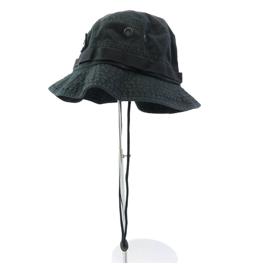 Supreme シュプリーム 21SS Reflective Patch Boonie リフレクティブ パッチ ブーニー ハット 帽子 ブラック系 M/L【中古】