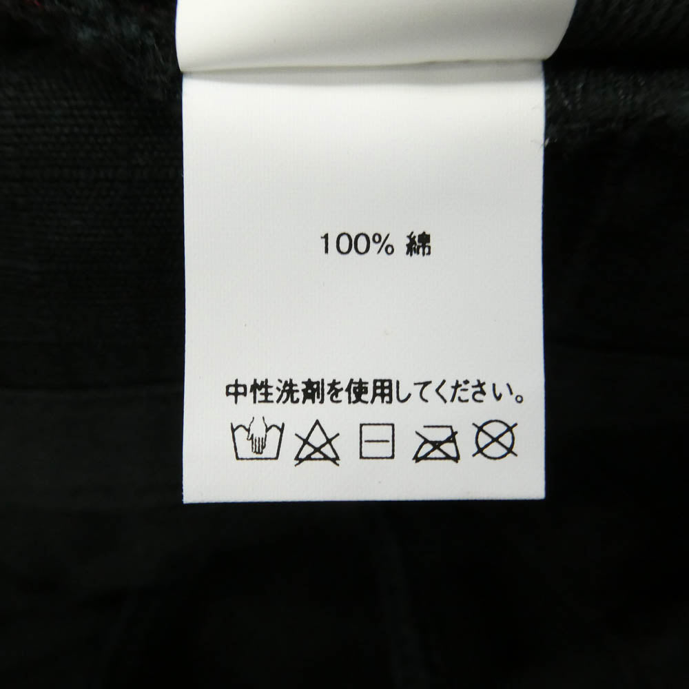 Supreme シュプリーム 21SS Reflective Patch Boonie リフレクティブ パッチ ブーニー ハット 帽子 ブラック系 M/L【中古】