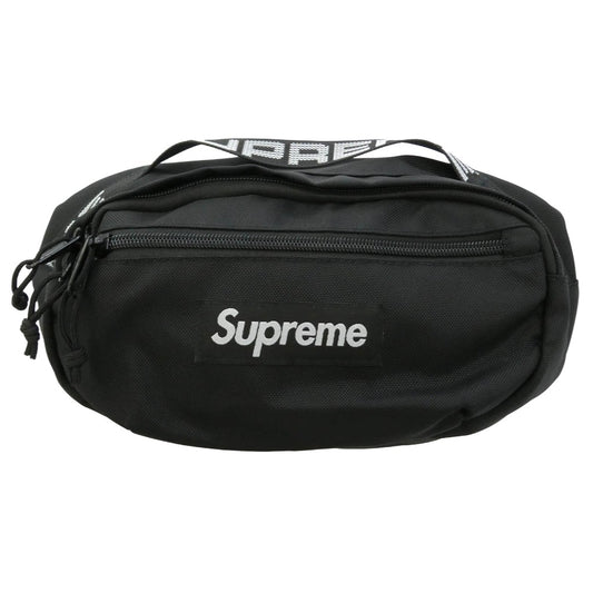 Supreme シュプリーム 18SS Waist Bag ウエストバッグ ブラック系【美品】【中古】
