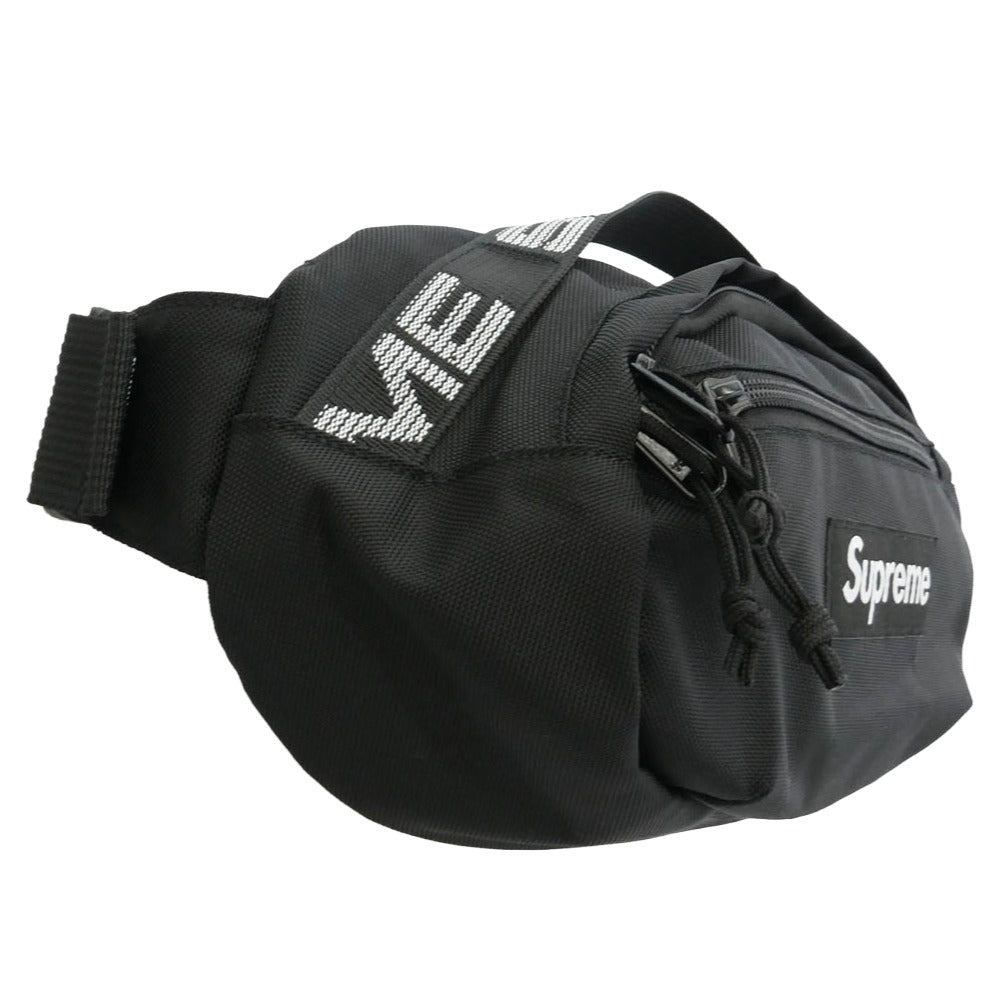 Supreme シュプリーム 18SS Waist Bag ウエストバッグ ブラック系【美品】【中古】