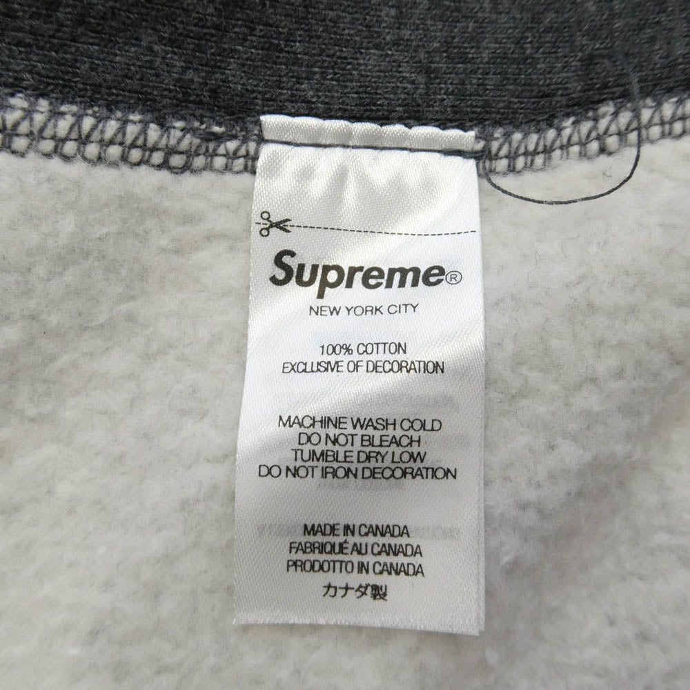 Supreme シュプリーム 21AW Box Logo Hooded Sweatshirt ボックスロゴ フーデッド スウェットシャツ フーディー パーカー グレー系 L【極上美品】【中古】