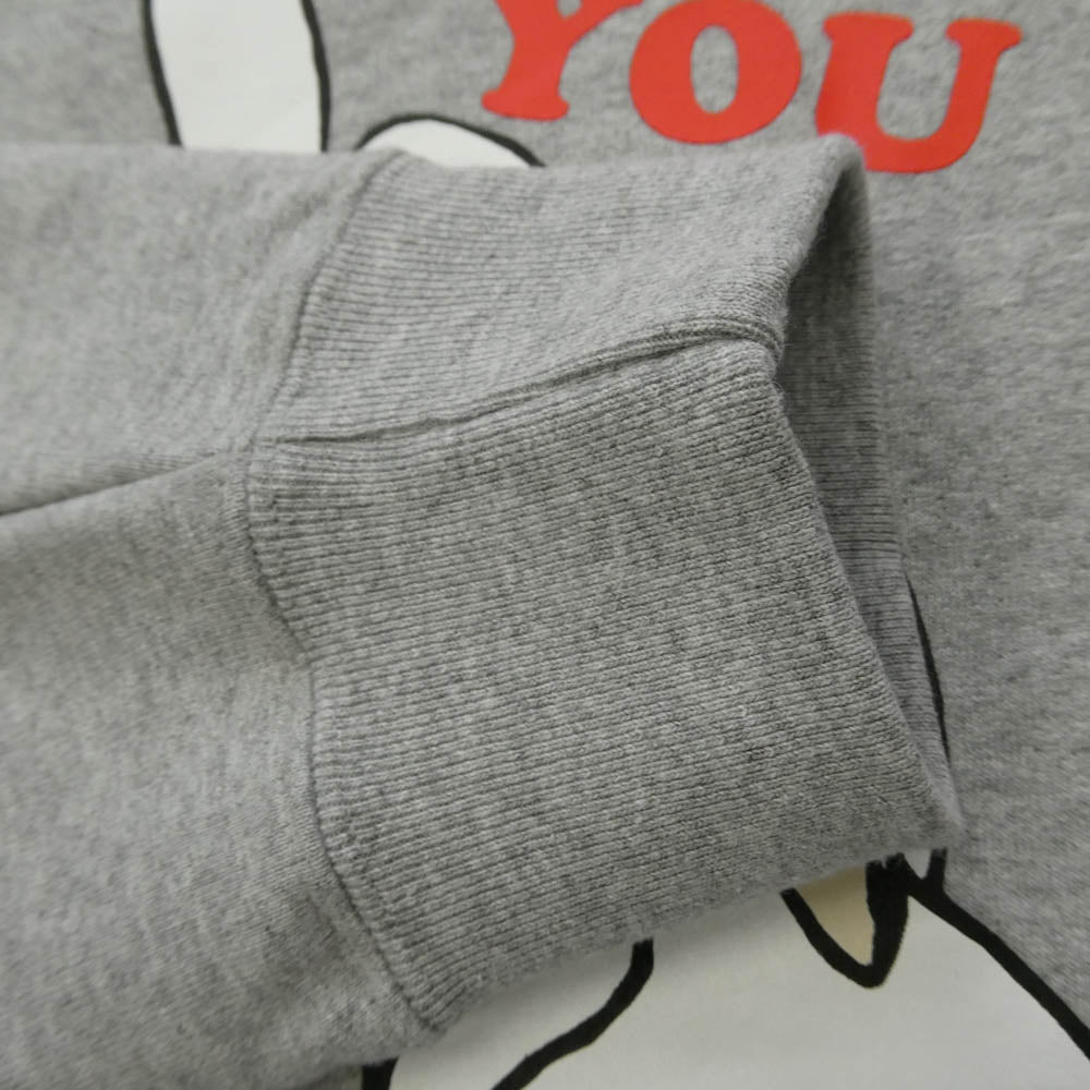 Supreme シュプリーム UNDERCOVER アンダーカバー 23SS × UNDERCOVER アンダーカバー Anti You Hooded Sweatshirt アンティ ユー フーディー スウェットシャツ プルオーバー パーカー グレー系 M【中古】