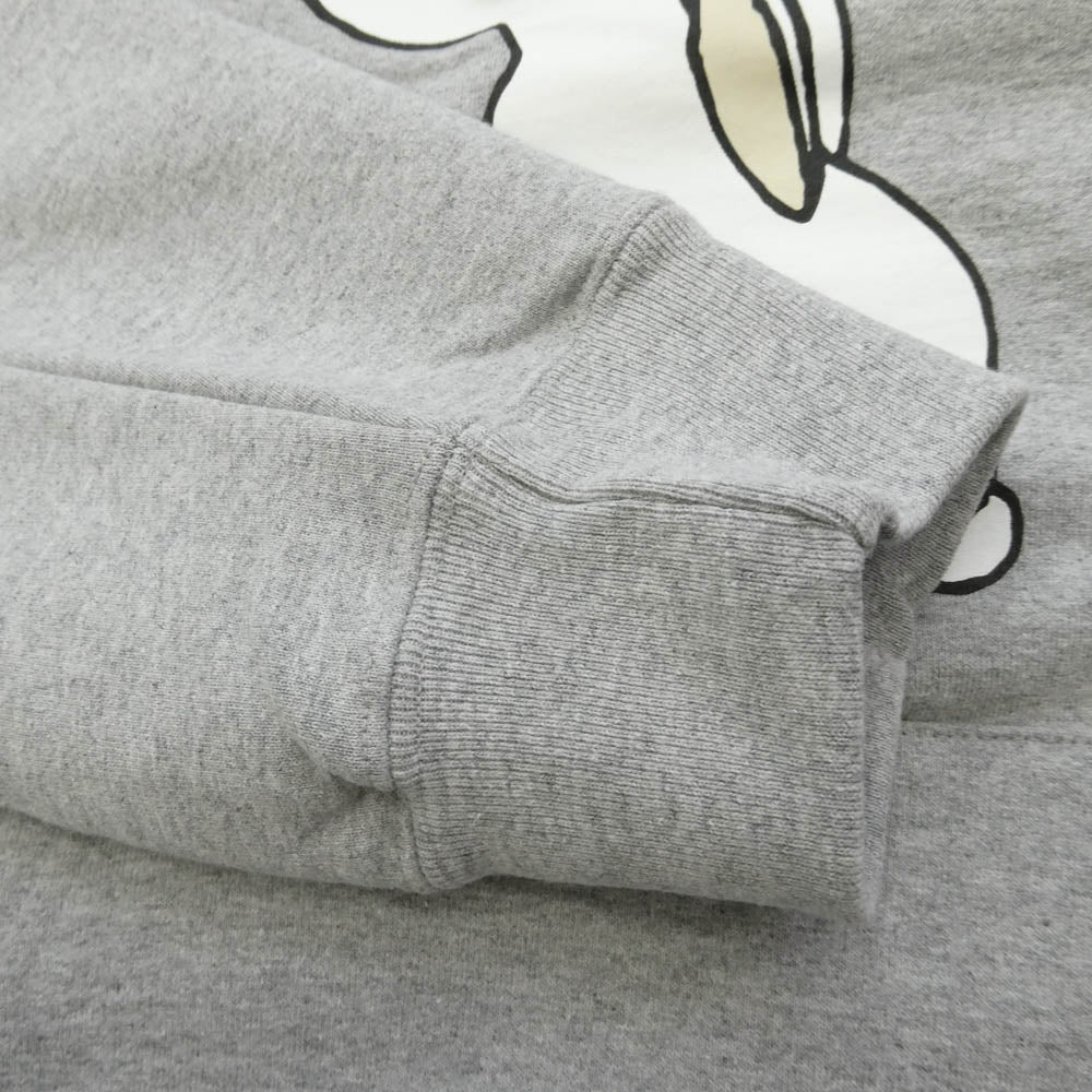 Supreme シュプリーム UNDERCOVER アンダーカバー 23SS × UNDERCOVER アンダーカバー Anti You Hooded Sweatshirt アンティ ユー フーディー スウェットシャツ プルオーバー パーカー グレー系 M【美品】【中古】