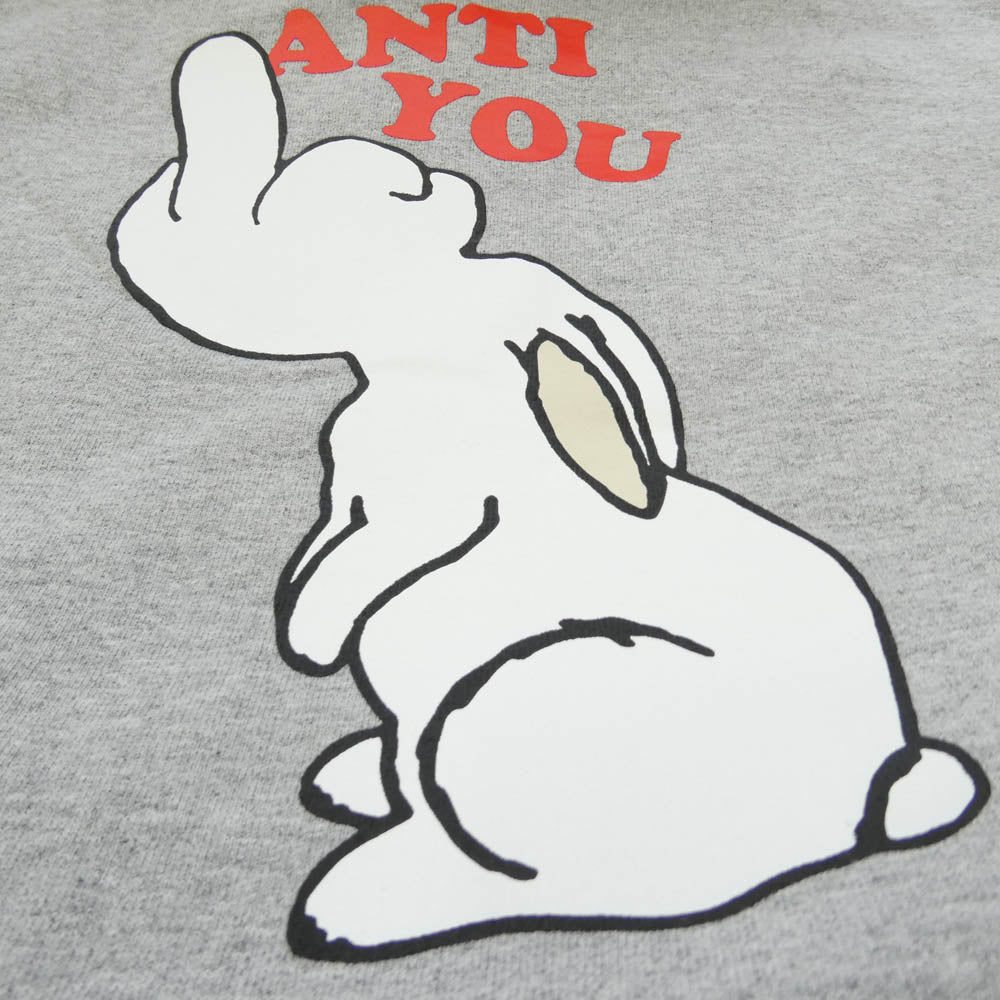 Supreme シュプリーム UNDERCOVER アンダーカバー 23SS × UNDERCOVER アンダーカバー Anti You Hooded Sweatshirt アンティ ユー フーディー スウェットシャツ プルオーバー パーカー グレー系 M【美品】【中古】