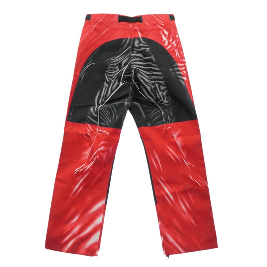 Supreme シュプリーム THE NORTH FACE ノースフェイス 23SS × The North Face ノースフェイス Trompe Loeil Printed Mountain Pant プリント マウンテン パンツ レッド系 M【美品】【中古】