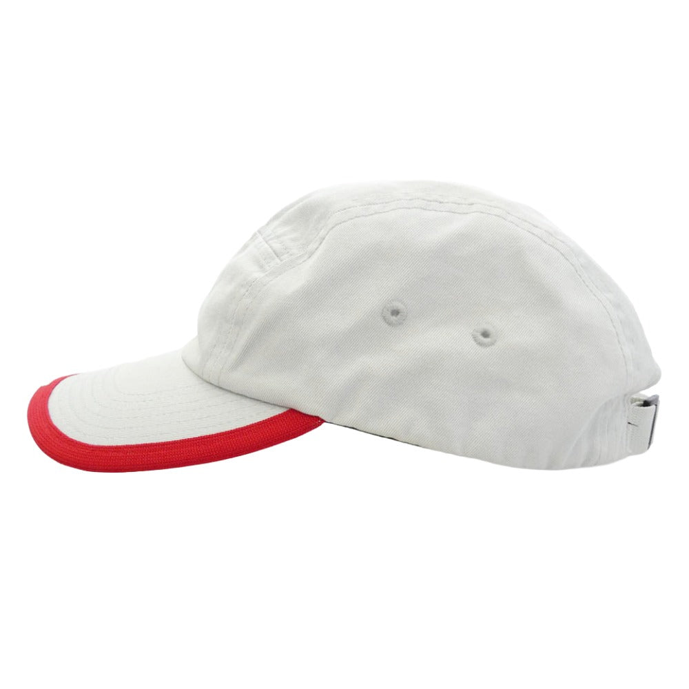 Supreme シュプリーム 23AW Visor Logo Camp Cap バイザーロゴ キャンプキャップ 帽子 グレー系【中古】