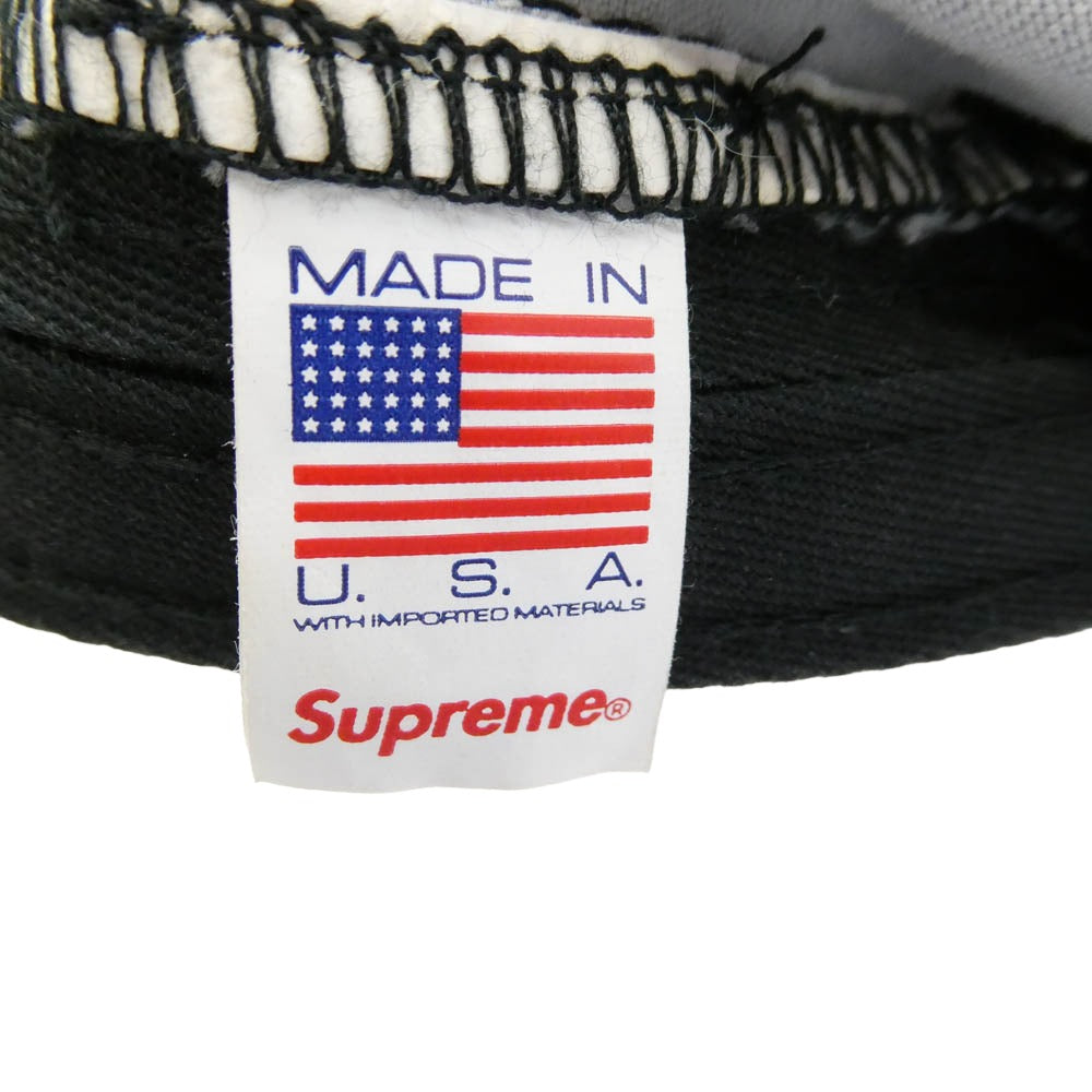 Supreme シュプリーム 23AW Visor Logo Camp Cap バイザーロゴ キャンプキャップ 帽子 グレー系【中古】