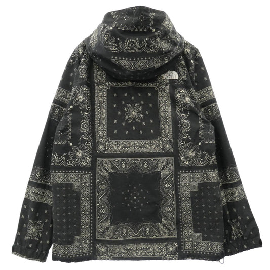THE NORTH FACE ノースフェイス NP61845 Novelty Scoop Jacket バンダナ柄 ノベルティ スクープ ジャケット マウンテンパーカー ブラック系 L【中古】
