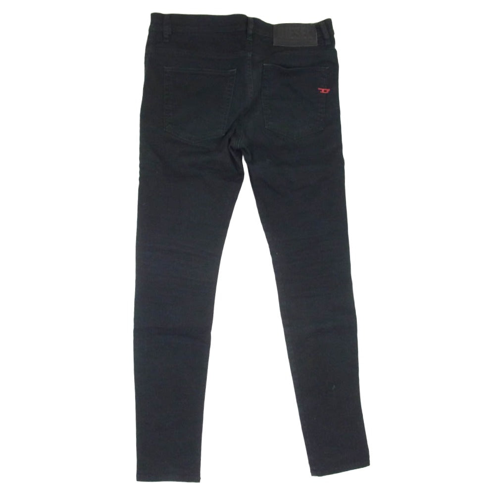 DIESEL ディーゼル 069EI STRETCH D-AMNY ストレッチ スキニー ジップフライ コットン パンツ W32 ブラック系 32【中古】