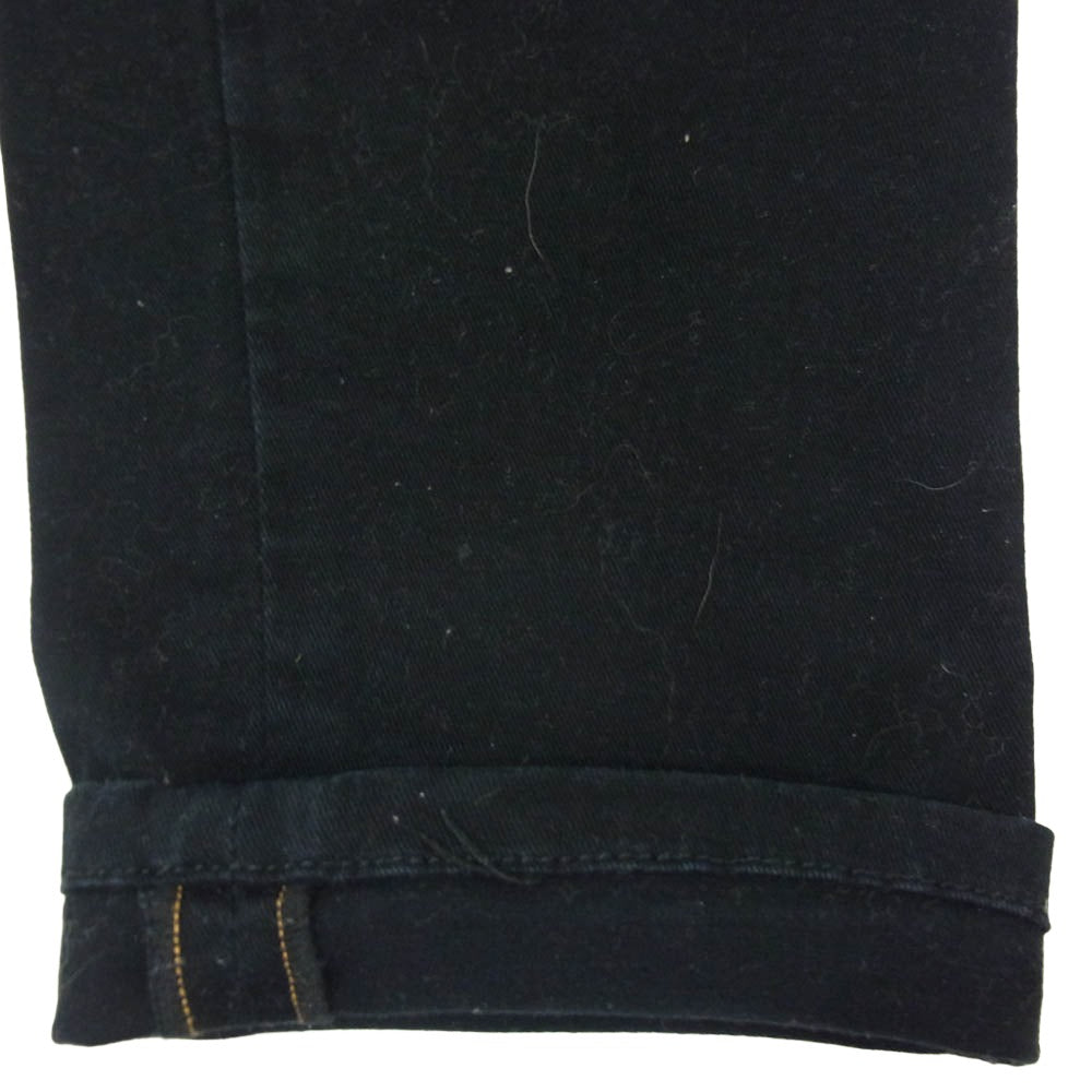 DIESEL ディーゼル 069EI STRETCH D-AMNY ストレッチ スキニー ジップフライ コットン パンツ W32 ブラック系 32【中古】