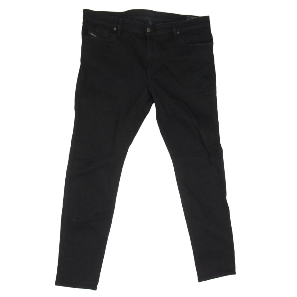 DIESEL ディーゼル 069EF STRETCH D-ISTORT ストレッチ スキニー ジップフライ コットン パンツ W40 ブラック系 40【中古】